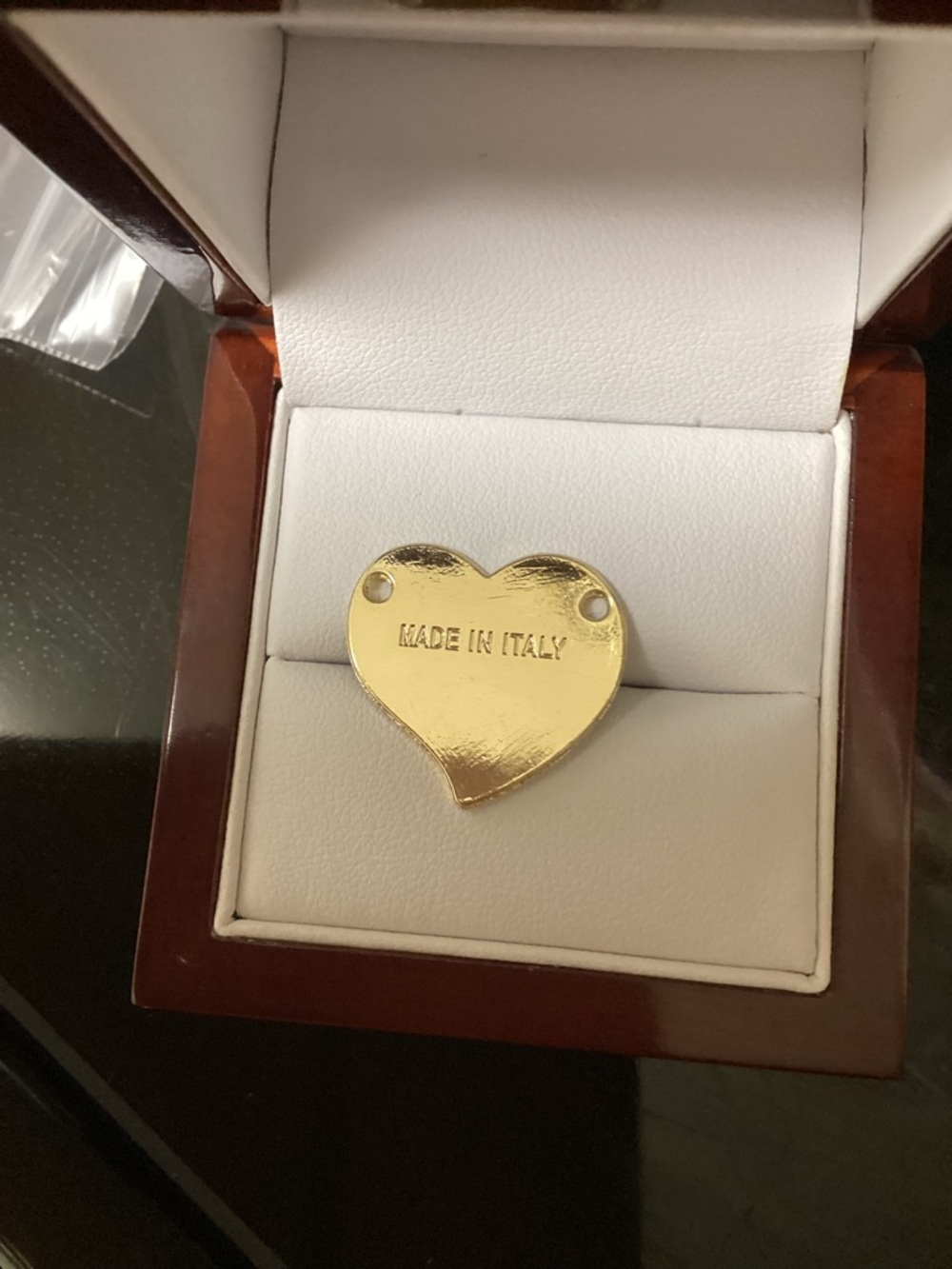 Prada Milano Heart Logo - Black & Gold - Picture 3 of 3